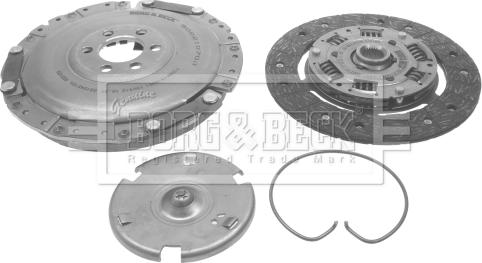 Borg & Beck HK9795 - Set ambreiaj aaoparts.ro