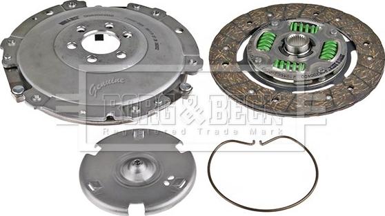 Borg & Beck HK6537 - Set ambreiaj aaoparts.ro