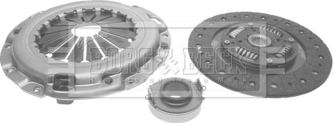 Borg & Beck HK6017 - Set ambreiaj aaoparts.ro