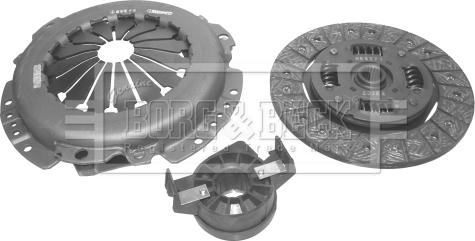 Borg & Beck HK6275 - Set ambreiaj aaoparts.ro