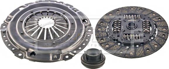 Borg & Beck HK6737 - Set ambreiaj aaoparts.ro