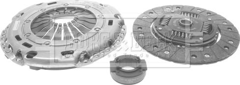 Borg & Beck HK2417 - Set ambreiaj aaoparts.ro