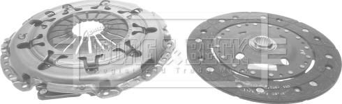 Borg & Beck HK2431 - Set ambreiaj aaoparts.ro