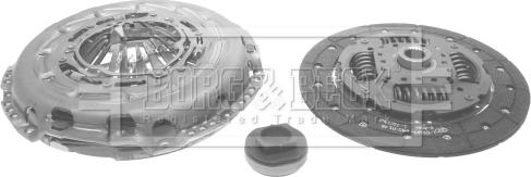 Borg & Beck HK2590 - Set ambreiaj aaoparts.ro