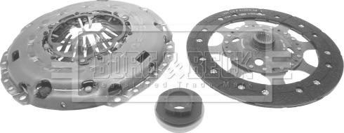 Borg & Beck HK2528 - Set ambreiaj aaoparts.ro