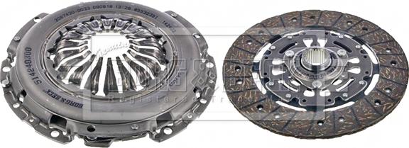 Borg & Beck HK2643 - Set ambreiaj aaoparts.ro