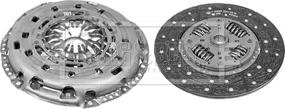 Borg & Beck HK2676 - Set ambreiaj aaoparts.ro