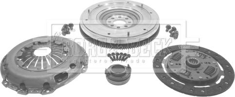 Borg & Beck HKF1028 - Kit de modificare, ambreiaj aaoparts.ro