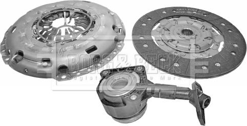 Borg & Beck HKT1236 - Set ambreiaj aaoparts.ro