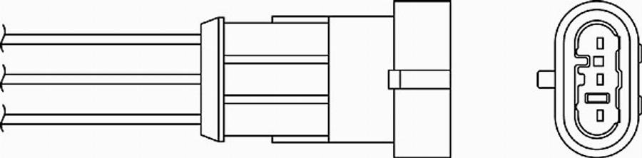 BorgWarner (BERU) 0 824 010 057 - Sonda Lambda aaoparts.ro