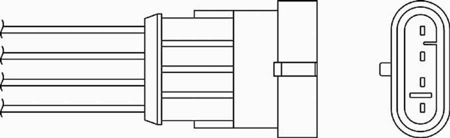 BorgWarner (BERU) 0824010061 - Sonda Lambda aaoparts.ro