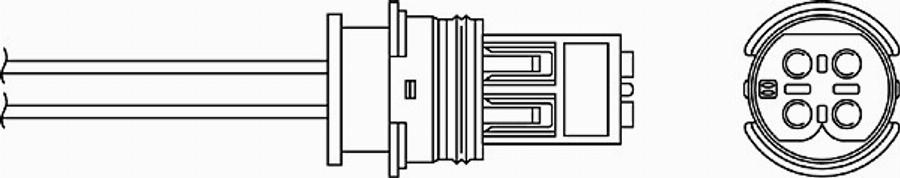 BorgWarner (BERU) 0 824 010 024 - Sonda Lambda aaoparts.ro