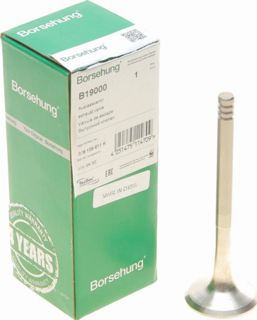 Borsehung B19000 - Supapa evacuare aaoparts.ro