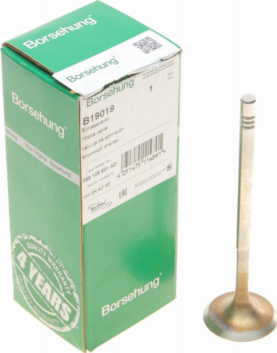 Borsehung B19019 - Supapa admisie aaoparts.ro
