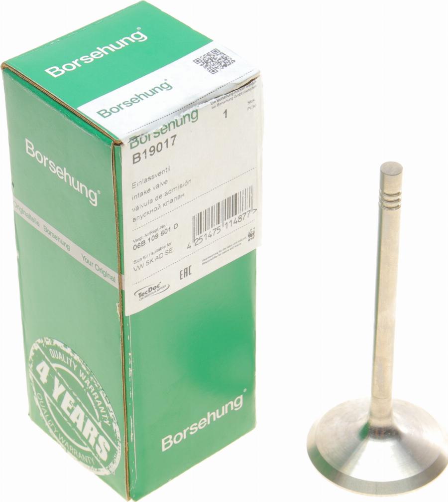 Borsehung B19017 - Supapa admisie aaoparts.ro