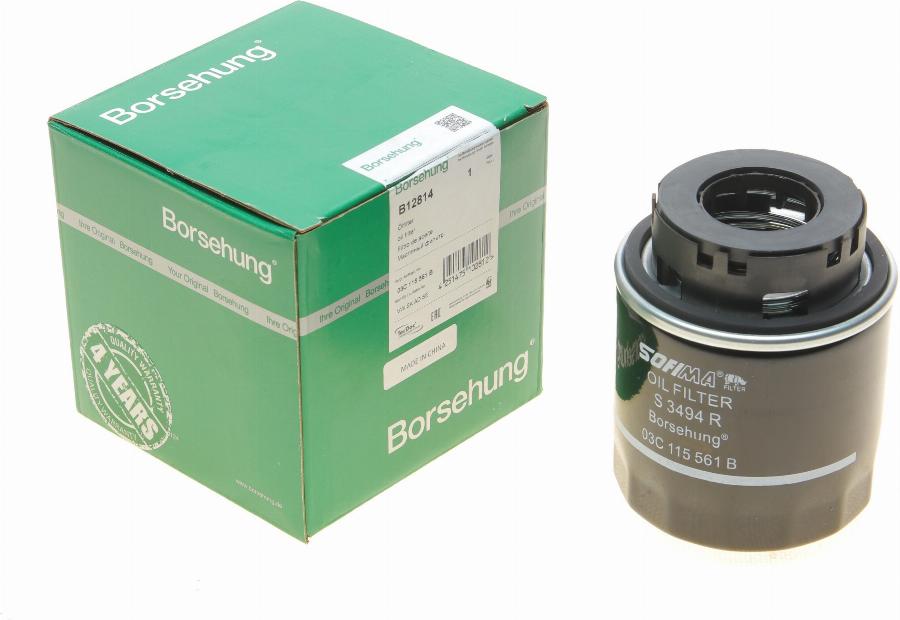 Borsehung B12814 - Filtru ulei aaoparts.ro