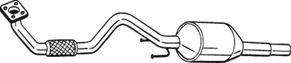 Bosal 099-284 - Catalizator aaoparts.ro
