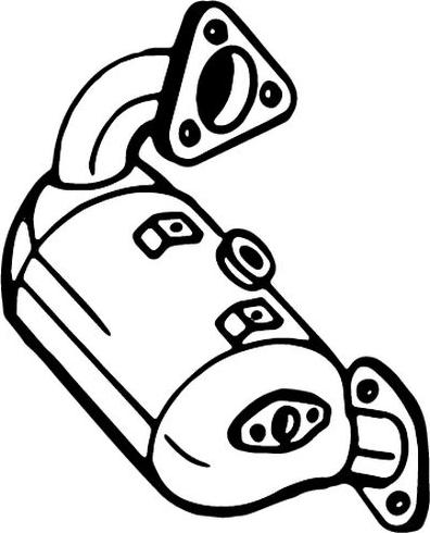 Bosal 095-813 - Filtru funingine / particule, sist.de esapament aaoparts.ro