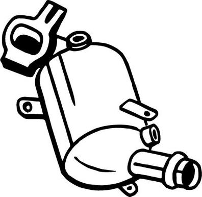 Bosal 090-280 - Catalizator aaoparts.ro