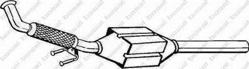 Bosal 090-781 - Catalizator aaoparts.ro