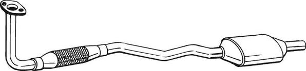 Bosal 099-639 - Catalizator aaoparts.ro