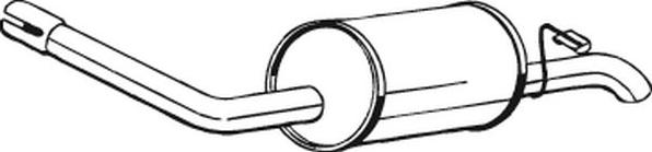 Bosal 154-933 - Toba esapament finala aaoparts.ro