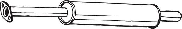 Bosal 154-501 - Toba esapamet intermediara aaoparts.ro