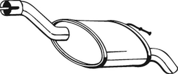 Bosal 154-293 - Toba esapament finala aaoparts.ro