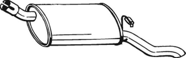 Bosal 185-965 - Toba esapament finala aaoparts.ro