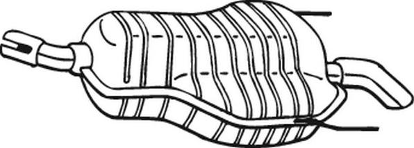 Bosal 185-469 - Toba esapament finala aaoparts.ro