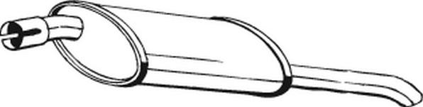 Bosal 185-009 - Toba esapament finala aaoparts.ro