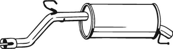 Bosal 185-233 - Toba esapament finala aaoparts.ro