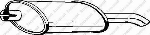Bosal 185-315 - Toba esapament finala aaoparts.ro