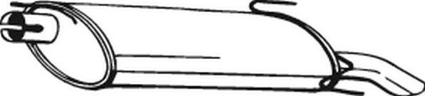 Bosal 185-221 - Toba esapament finala aaoparts.ro