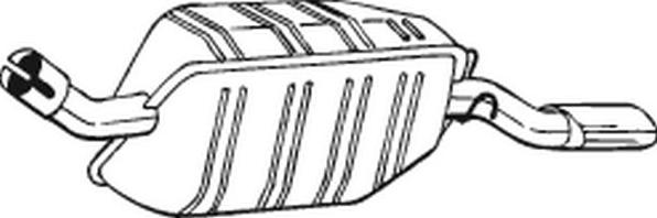 Bosal 185-227 - Toba esapament finala aaoparts.ro