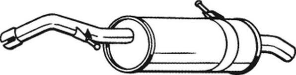 Bosal 190-179 - Toba esapament finala aaoparts.ro