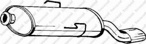 Bosal 135-573 - Toba esapament finala aaoparts.ro