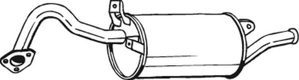 Bosal 177-159 - Toba esapament finala aaoparts.ro