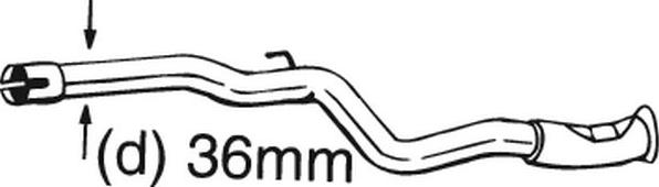 Bosal 889-167 - Teava reparatie, catalizator aaoparts.ro