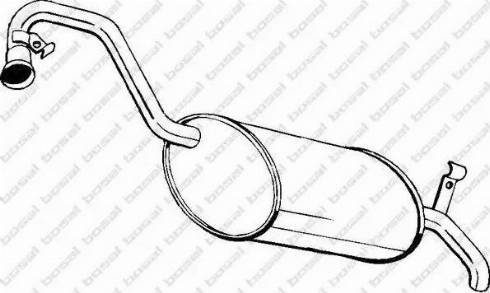 Bosal 200-211 - Toba esapament finala aaoparts.ro