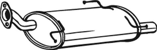 Bosal 219-383 - Toba esapament finala aaoparts.ro