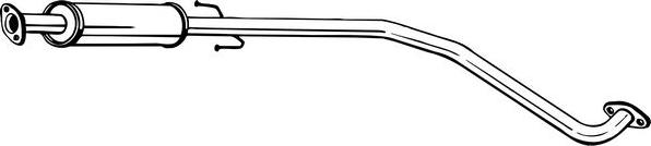 Bosal 284-337 - Toba esapamet intermediara aaoparts.ro