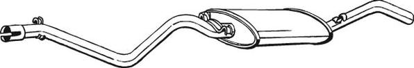 Bosal 285-307 - Toba esapament finala aaoparts.ro