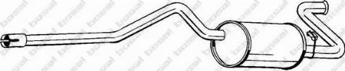 Bosal 280-633 - Toba esapament finala aaoparts.ro