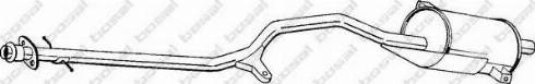 Bosal 288-215 - Toba esapamet intermediara aaoparts.ro
