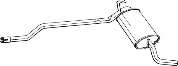 Bosal 283-073 - Toba esapament finala aaoparts.ro