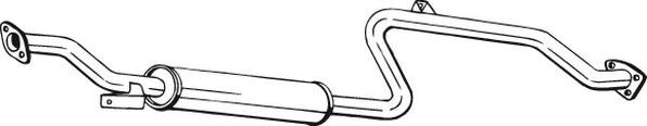 Bosal 283-153 - Toba esapamet intermediara aaoparts.ro