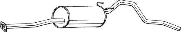 Bosal 287-405 - Toba esapament finala aaoparts.ro