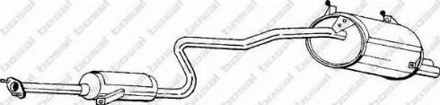 Bosal 287-091 - Toba esapament finala aaoparts.ro