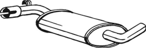Bosal 233-361 - Toba esapamet intermediara aaoparts.ro